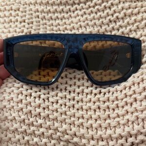 DEZI Blue Backtrack Sunglasses